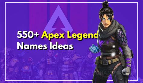 550 Apex Legends Names That You Can Use In Game 550 Apex Legends Names That You Can Use In Game