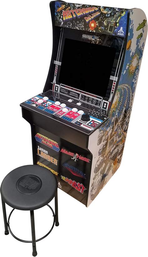 Amazon Com Creative Arcades 6 In 1 Atari Cabinet Arcade 1Up Machine Amazon Com Creative Arcades 6 In 1 Atari Cabinet Arcade 1Up Machine