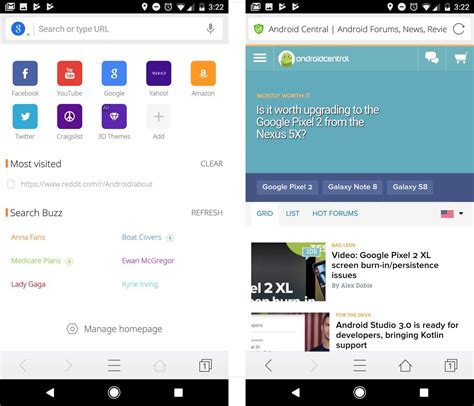 Best Android Browsers Android Central Best Android Browsers Android Central