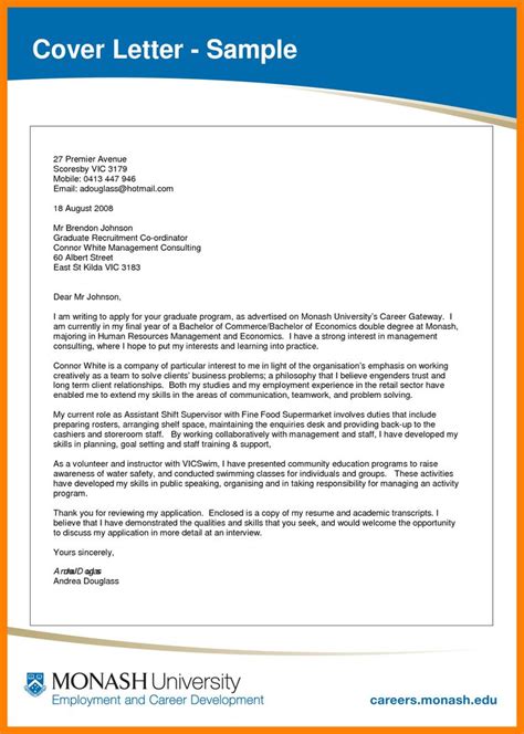 Cover Letter Sample Pdf Cover Letter Sample Pdf