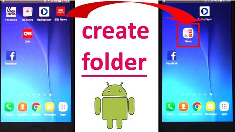 Create Android Folder Easily