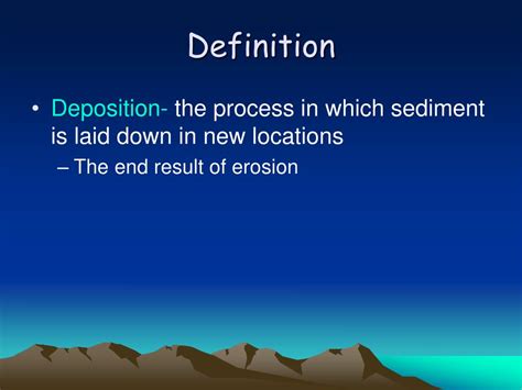 Deposition Causes, Process Types Video Lesson Transcript, 56% Off Deposition Causes, Process Types Video Lesson Transcript, 56% Off