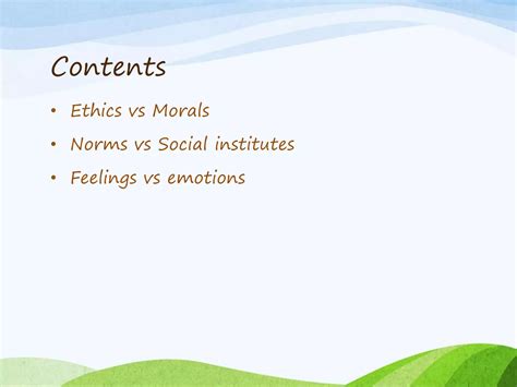 Difference Between Ethics Morals Norms Feelings Or Emotions Ppt Difference Between Ethics Morals Norms Feelings Or Emotions Ppt