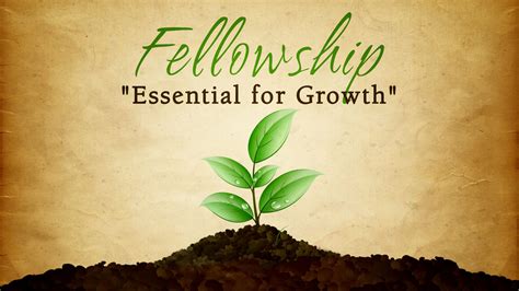 Building Strong Fellowship Building Strong Fellowship