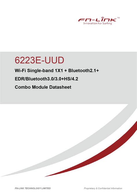 Fn Link Technology L T D 6223E Uud Fn Link Technology L T D 6223E Uud