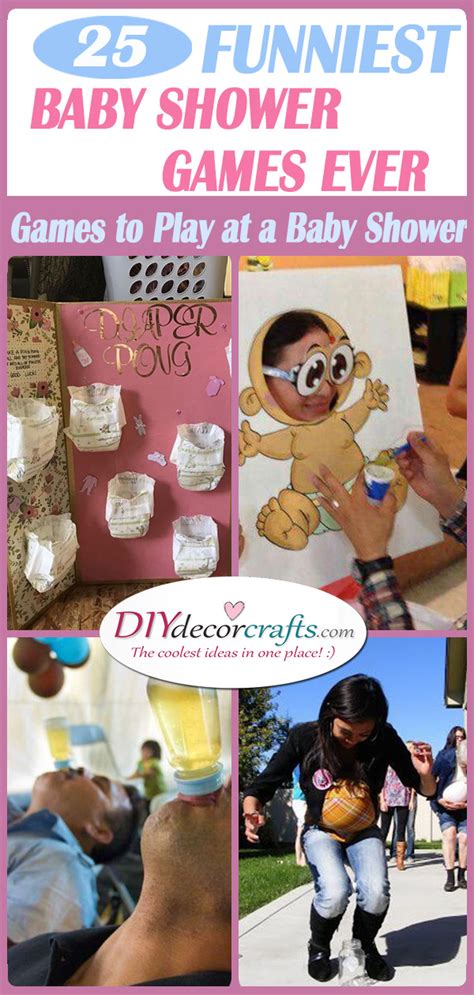 Funniest Baby Shower Games Ever
