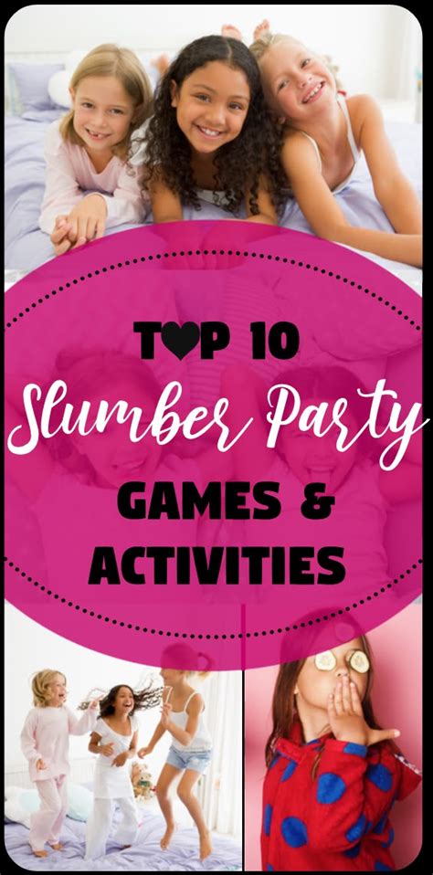 Girl Slumber Party Games Girl Slumber Party Games