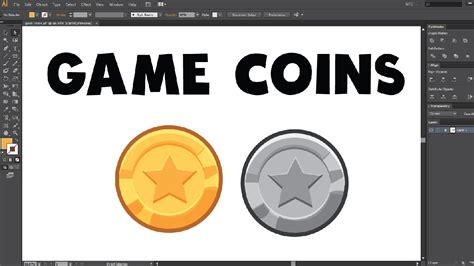 How To Create Gold Coins In Adobe Illustrator For Mobile Game Art How To Create Gold Coins In Adobe Illustrator For Mobile Game Art
