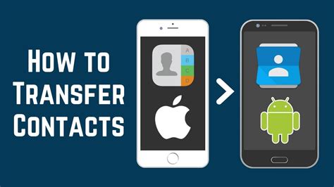 How To Transfer Contacts From Iphone To Android How To Transfer Contacts From Iphone To Android