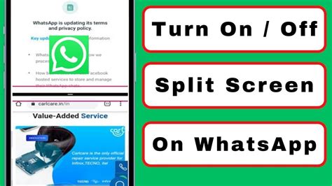 How To Turn Off Split Screen On Whatsapp Remove Split Screen On How To Turn Off Split Screen On Whatsapp Remove Split Screen On