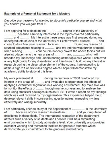 How To Write A Personal Statement For A Masters Degree Personal How To Write A Personal Statement For A Masters Degree Personal