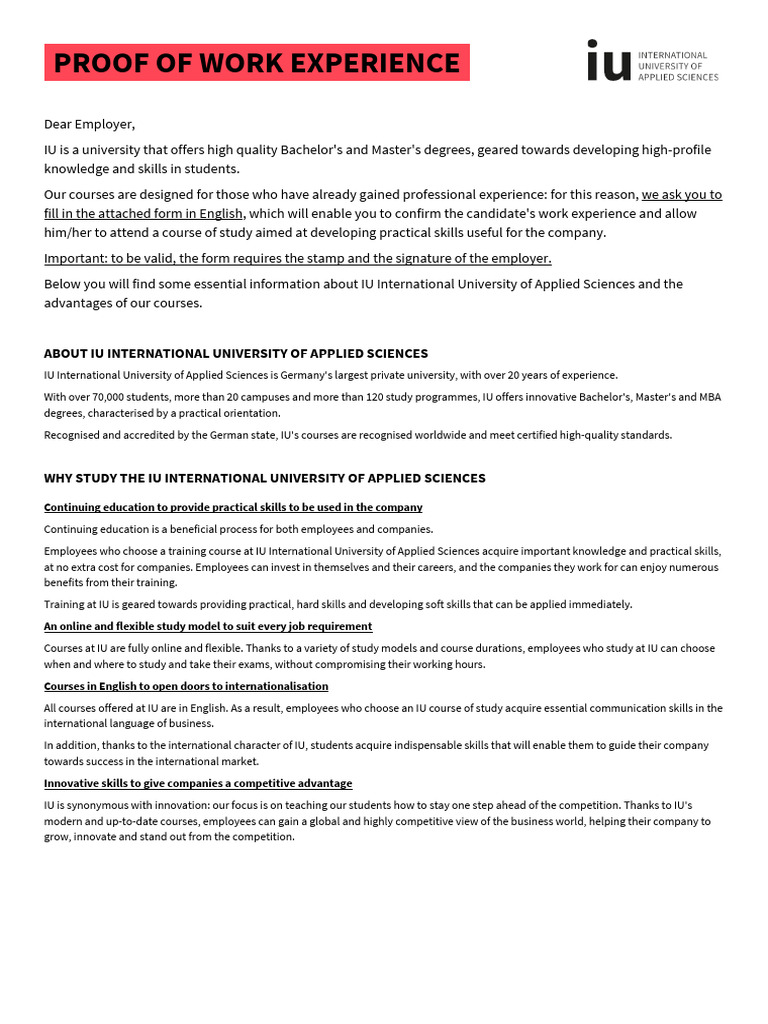 Iu Employment Opportunities