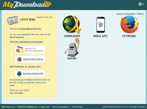 JDownloader for Android Download Manager