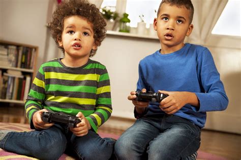 Kid Playing Video Games