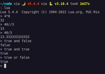 Lua Documentation Guide