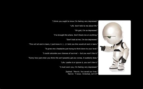 Marvin The Paranoid Android Quotes Quotesgram Marvin The Paranoid Android Quotes Quotesgram