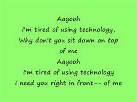 Milow Ayo Technology Lyrics Youtube Milow Ayo Technology Lyrics Youtube
