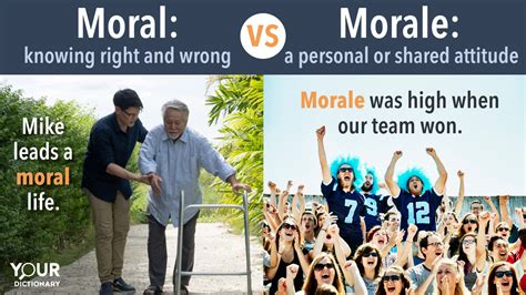Moral Vs Morale