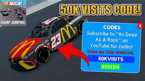 Nascar Game Codes Roblox Nascar Game Codes Roblox