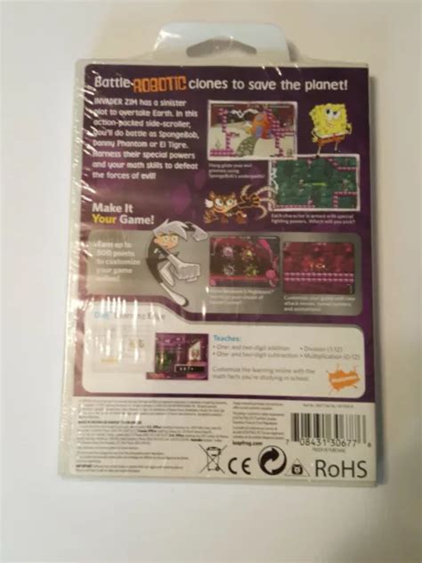 New Nicktoons Android Invasion Leap Frog Didj Custom Gaming System New Nicktoons Android Invasion Leap Frog Didj Custom Gaming System