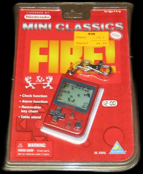 Nintendo Game Watch Mini Classic Fire Translucent Red Stadlbauer De Nintendo Game Watch Mini Classic Fire Translucent Red Stadlbauer De