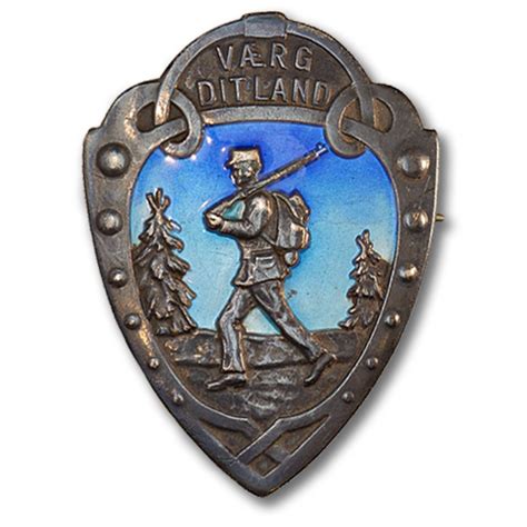 Norwegian Foot March Badge