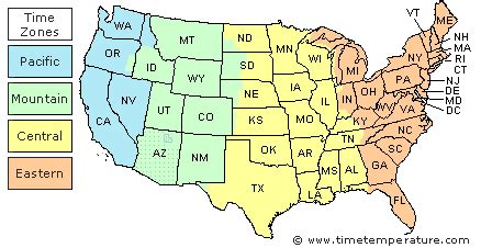 Pennsylvania Time Zone Pennsylvania Time Zone
