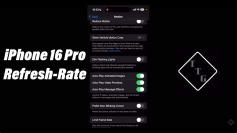 Quick Tip Changing Iphone 16 Pro Display Refresh Rate Youtube Quick Tip Changing Iphone 16 Pro Display Refresh Rate Youtube