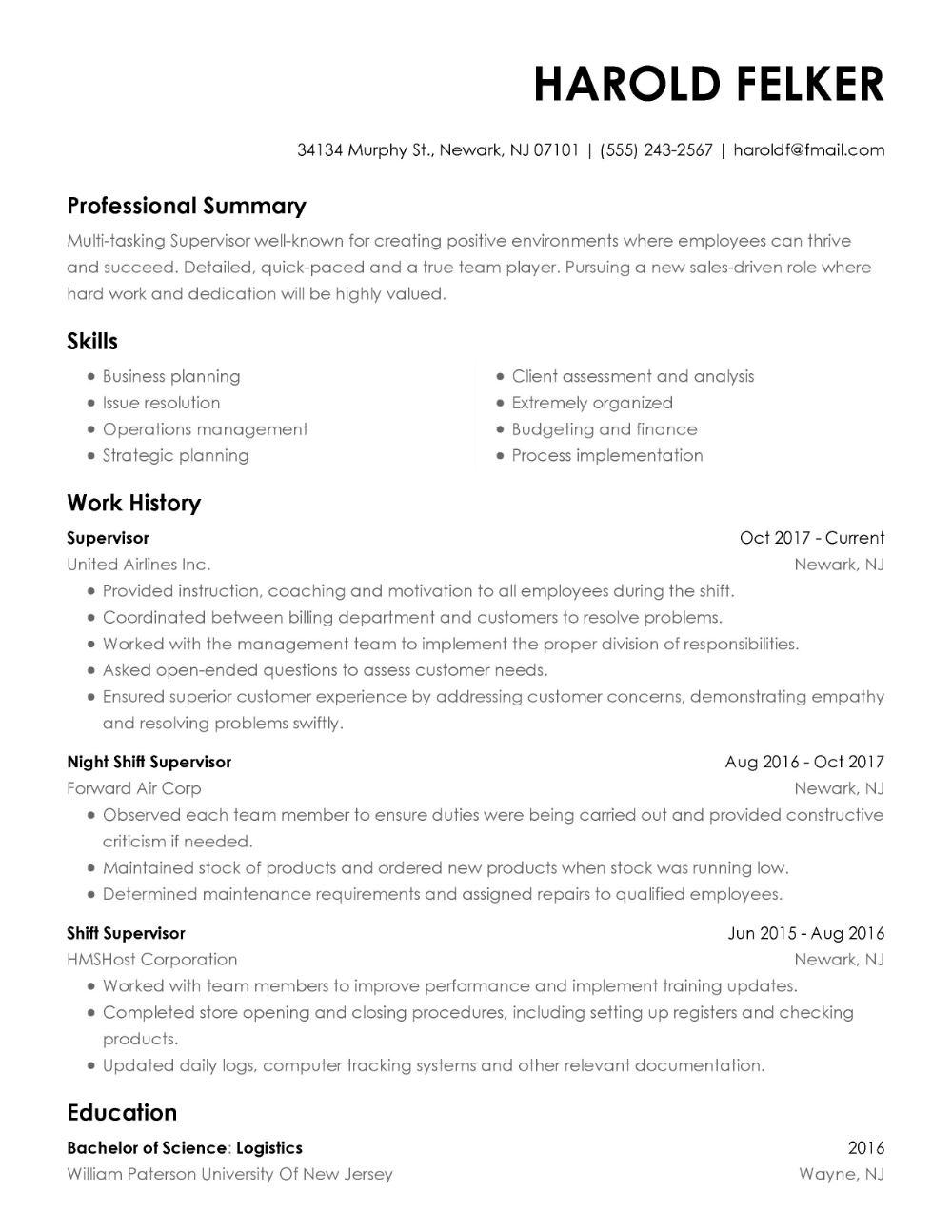 5 Resume Opening Statement Examples