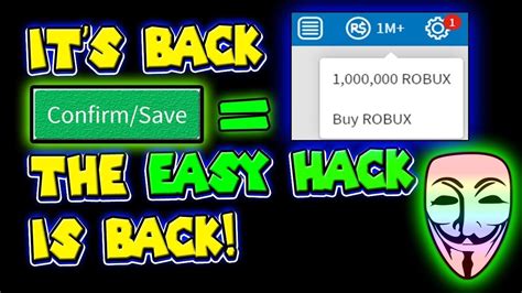 5 Robux Hack Tips