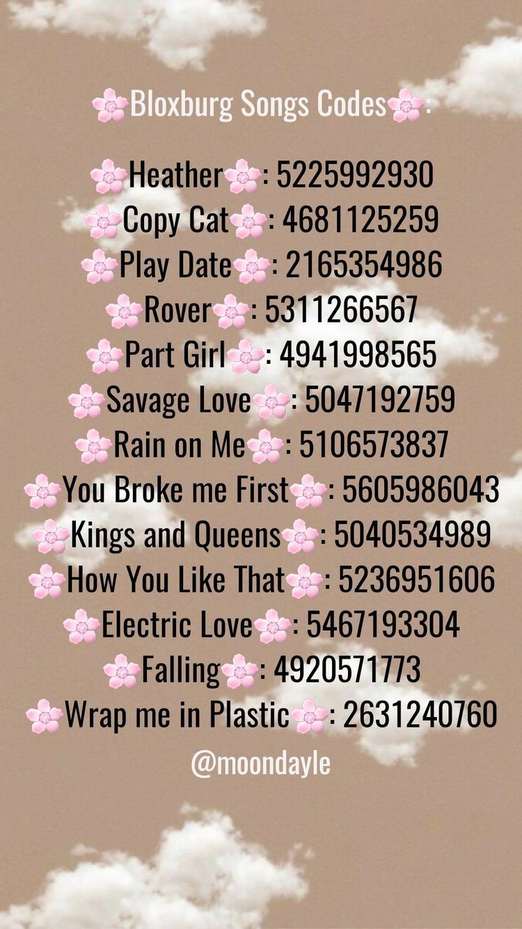 5 Roblox Songs Codes