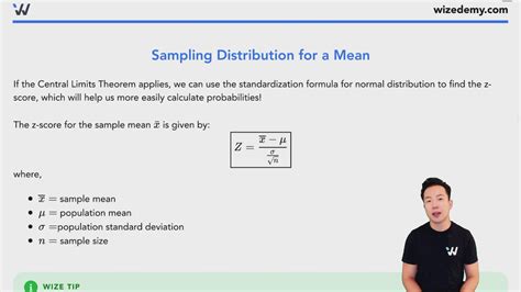 Sampling Distribution Of The Sample Mean