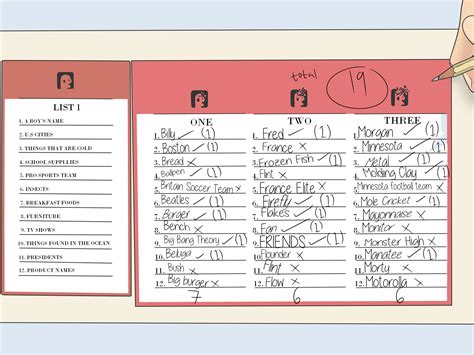 5 Scattergories Rules 5 Scattergories Rules
