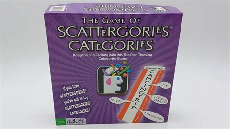 Scattergories Categories Board Game Rules Explained With Pictures Scattergories Categories Board Game Rules Explained With Pictures