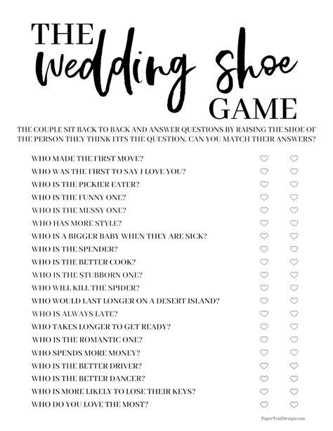 5 Shoe Game Wedding Tips