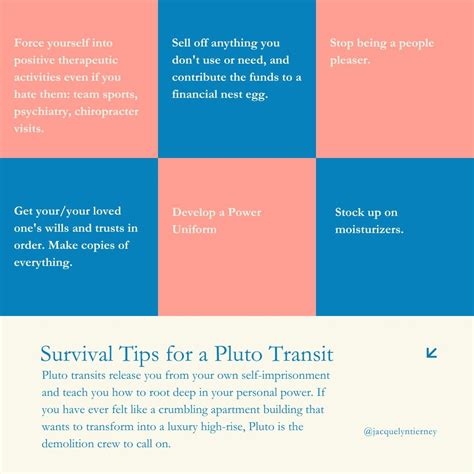 Survival Tips For A Pluto Transit Jacquelyn Tierney Survival Tips For A Pluto Transit Jacquelyn Tierney