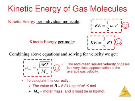 The Kinetic Theory Of Gases Amp Kinetic Energy Of A Molecule The Kinetic Theory Of Gases Amp Kinetic Energy Of A Molecule