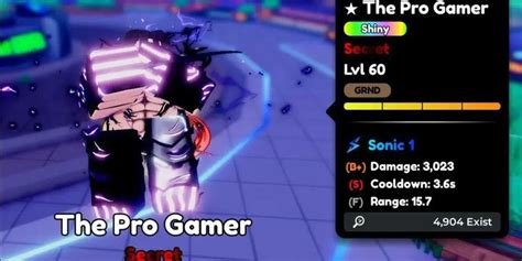 5 Pro Gamer Anime Defenders