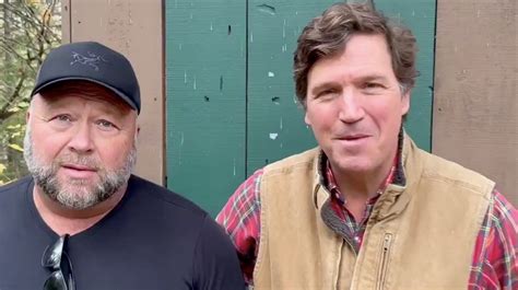 Tucker Carlson Alex Jones