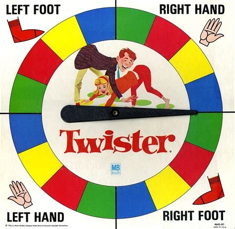 Twister Game Spinner Fun
