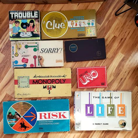 5 Vintage Board Games