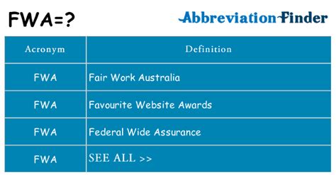 5 Ways FWA Stands