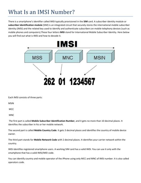 5 Ways IMSI 5 Ways IMSI