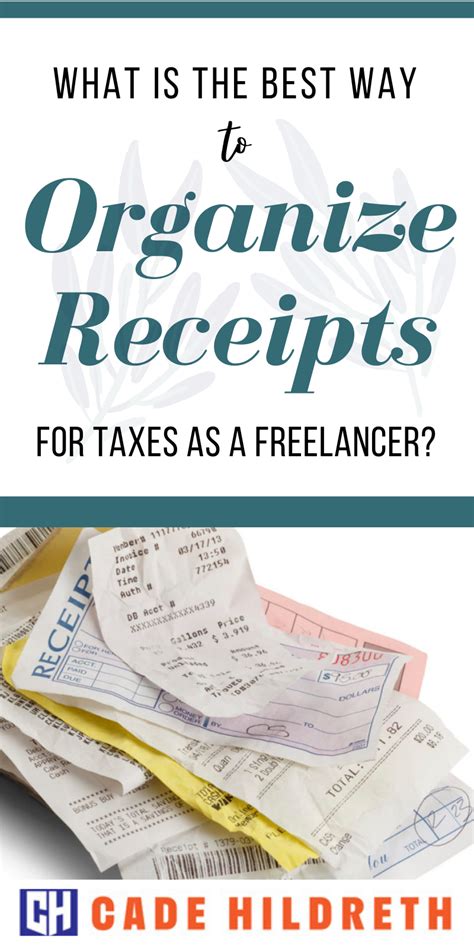What Is The Best Way To Organize Receipts For Taxes As A Freelancer What Is The Best Way To Organize Receipts For Taxes As A Freelancer