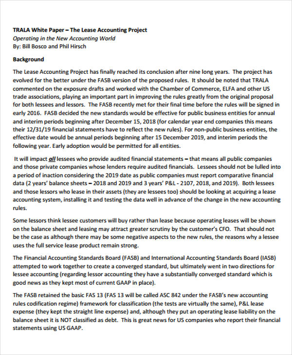 White Paper Example