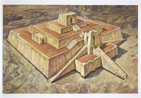 Zigurrat Ancient Mesopotamian Temple